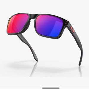Oakley Sunglasses Holbrook Matte Black | Red Iridium 009102-36